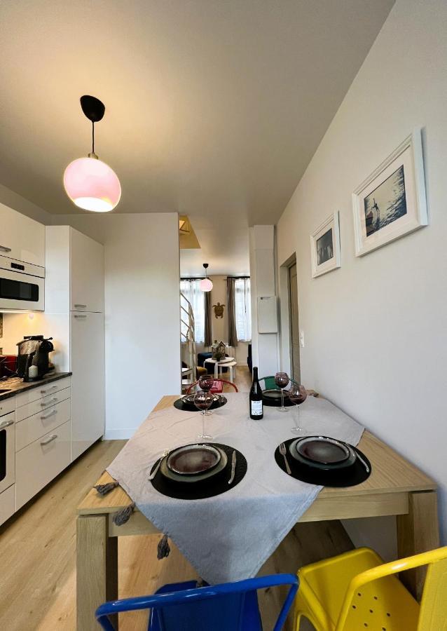 Villa Saint Jacques , Duplex Les Galets Le Tréport Esterno foto
